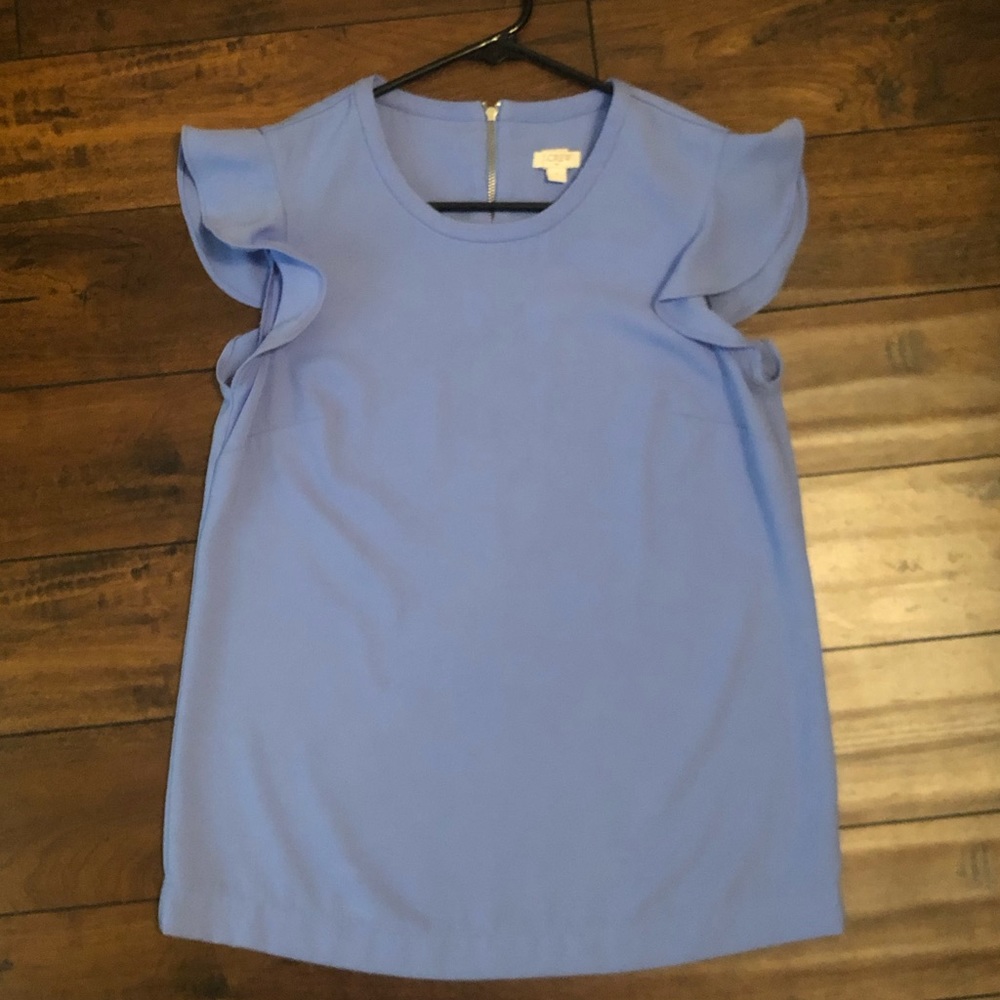 Periwinkle J Crew Blouse